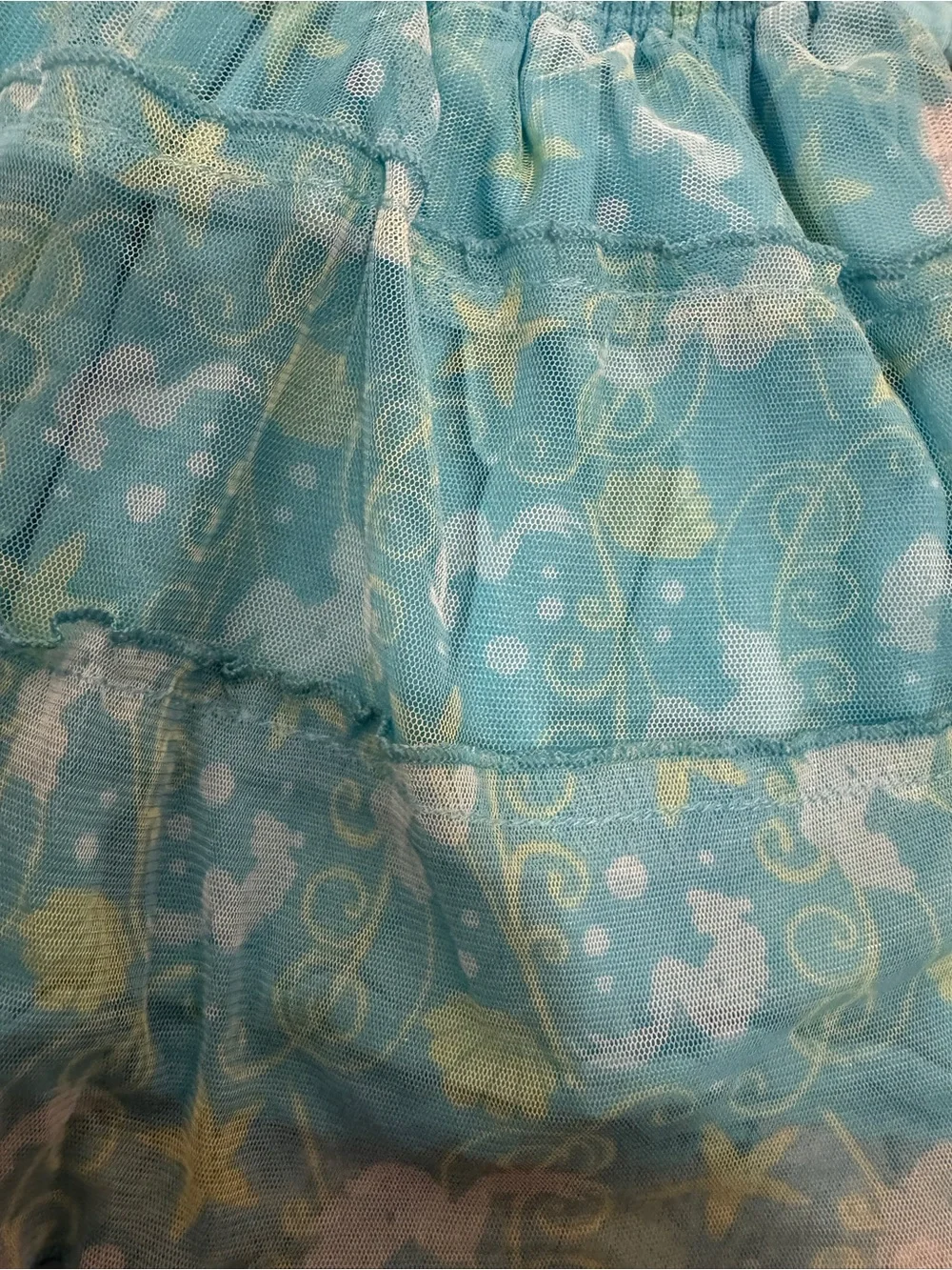 Disney Teal Mermaid Tank Top & Skirt Matching Set